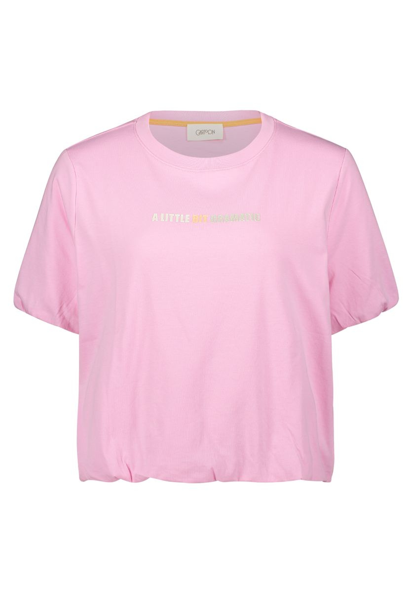 Locker geschnittenes Crop-Top aus Baumwolle