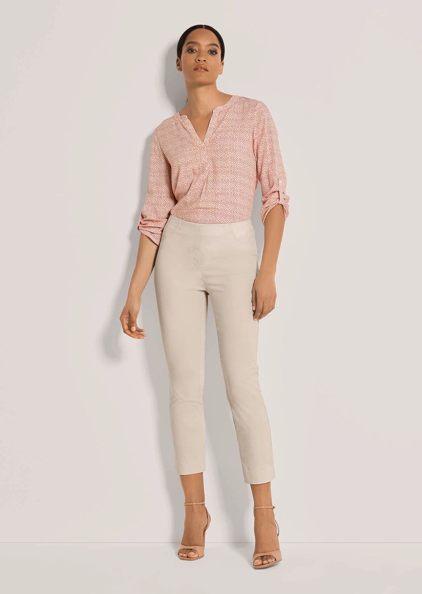 Bequeme Slim-Fit Schlupfhose