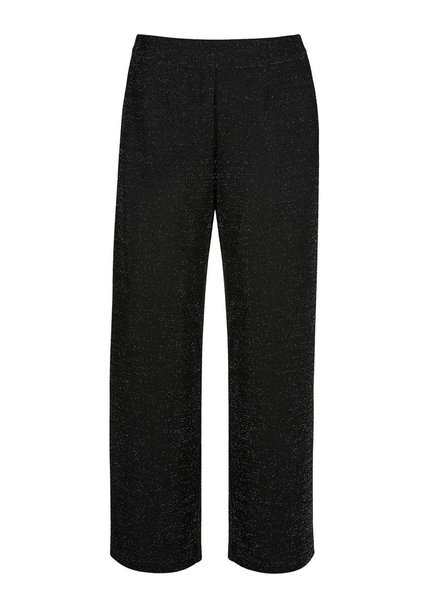 Weite Glitzernde Jersey-Hose