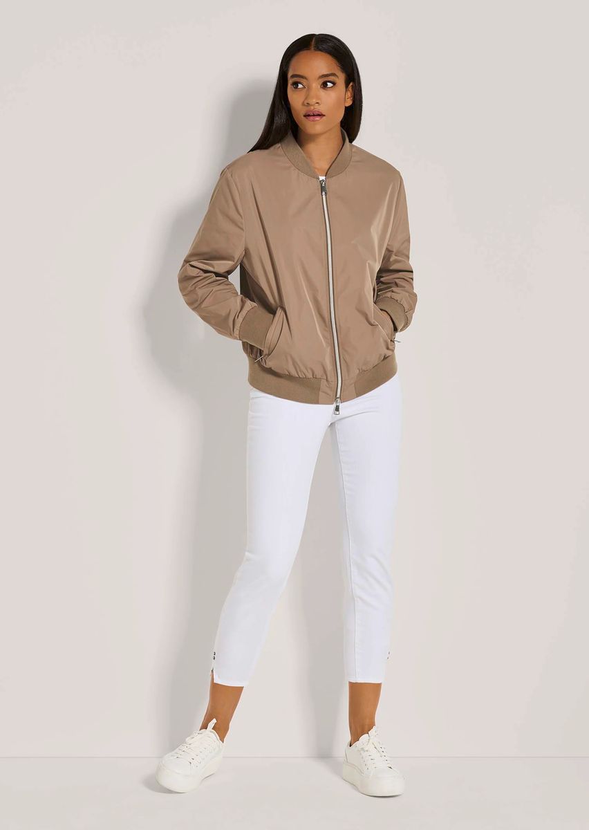 Leichter Blouson mit Rippbündchen