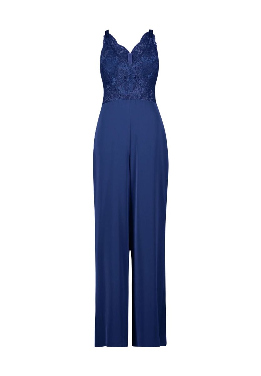 Eleganter Jumpsuit mit Spitzenoberteil