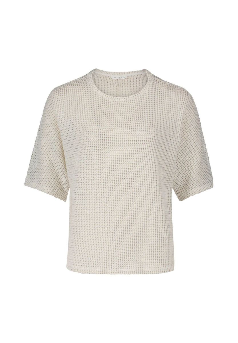 Strickoberteil mit Fledermausärmeln