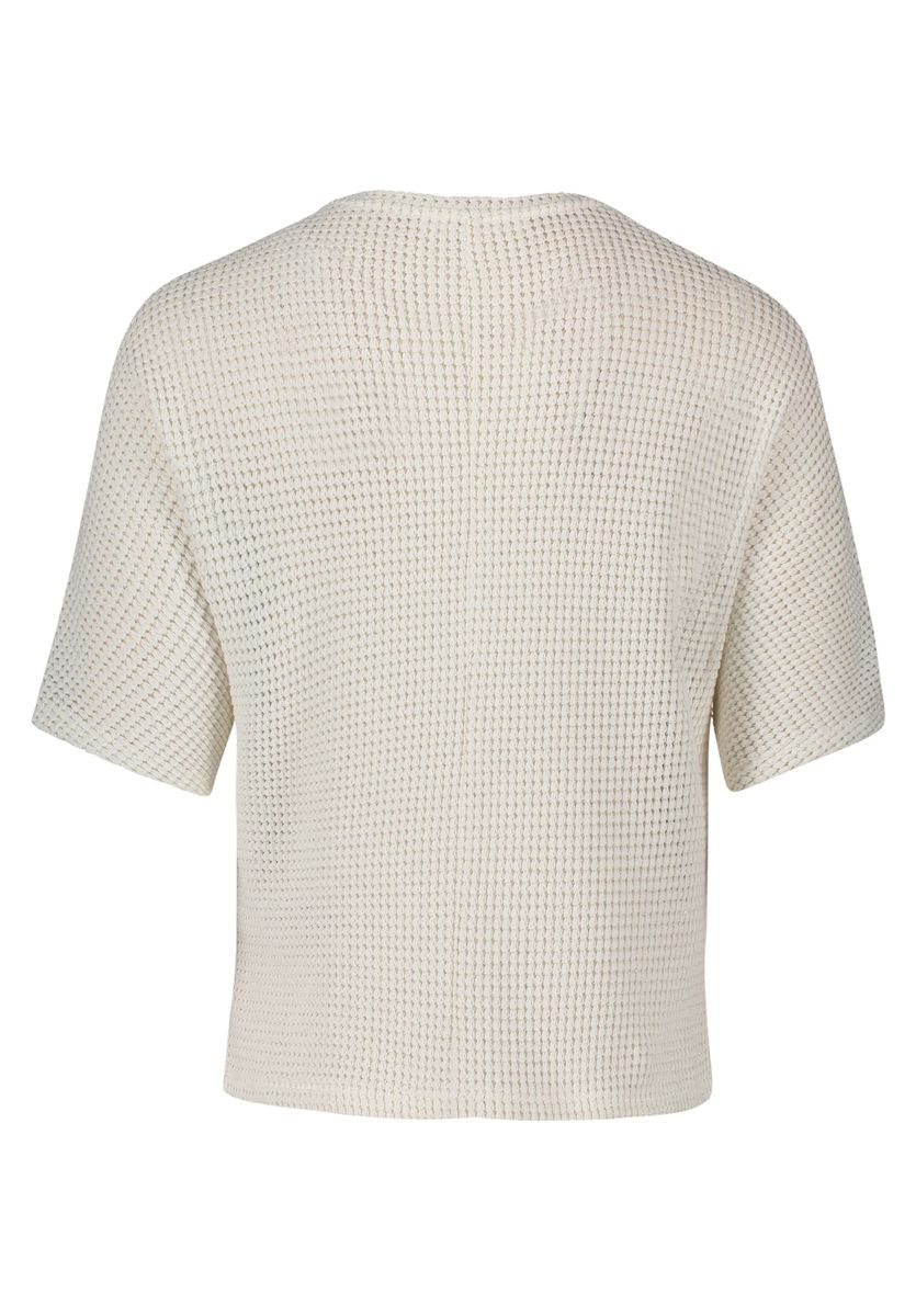 Strickoberteil mit Fledermausärmeln