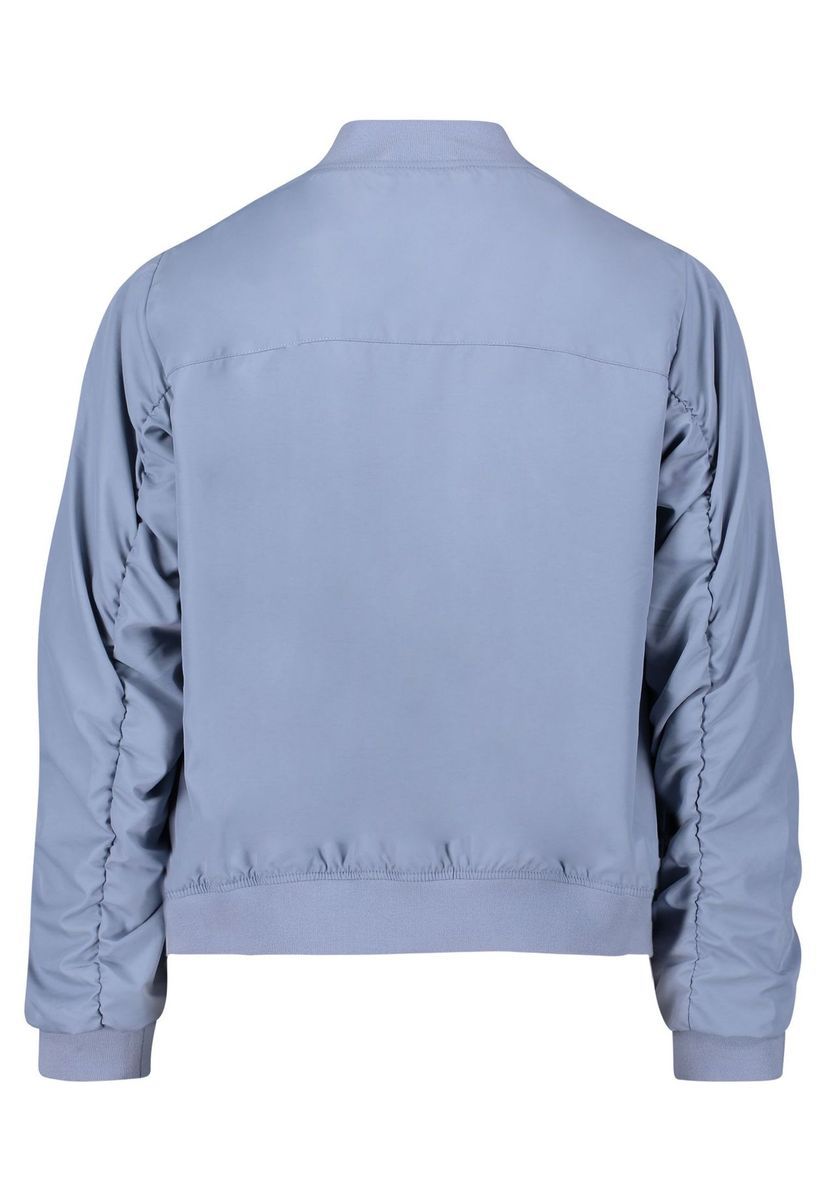 Bomberjacke mit gerafften Ärmeln