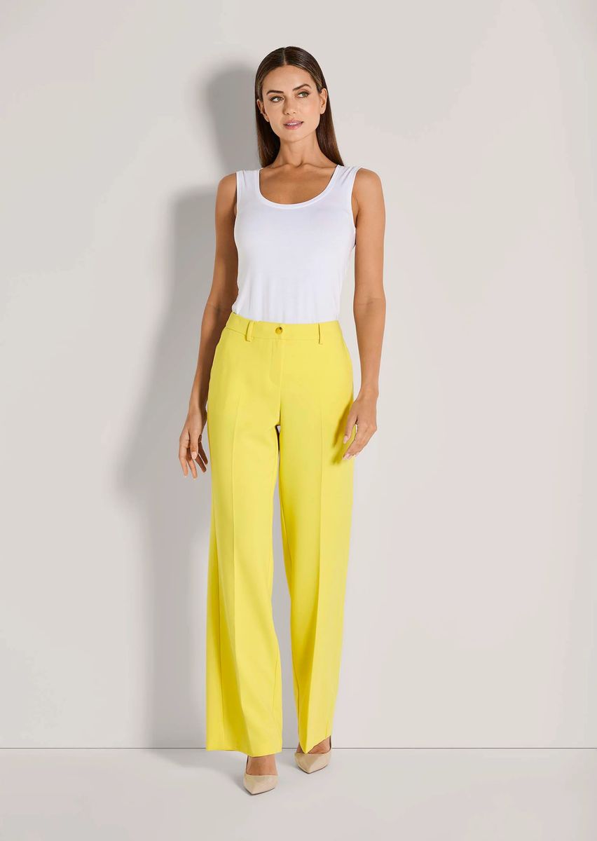 Elegante Marlenehose mit Bügelfalten