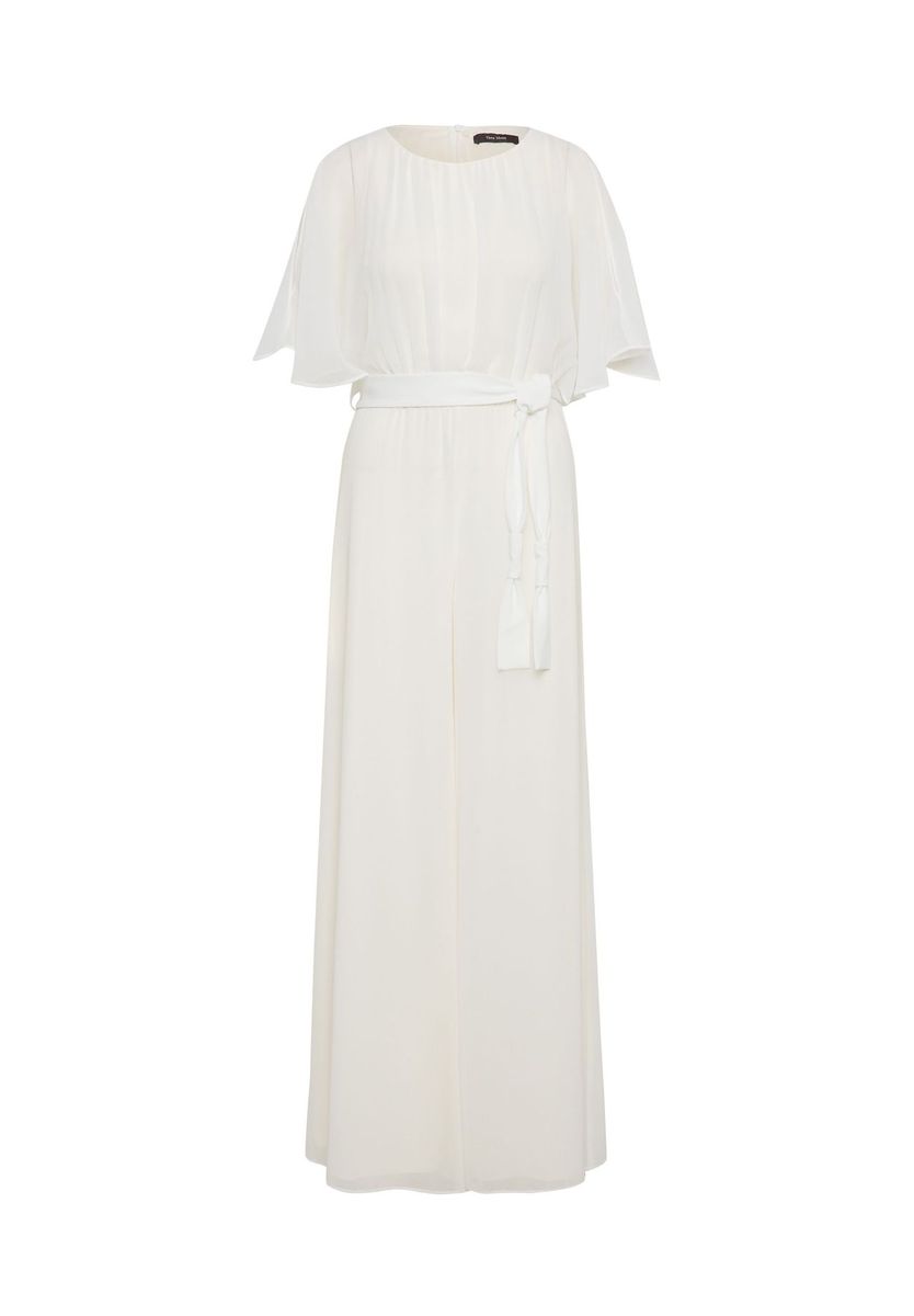 Eleganter Chiffon-Jumpsuit mit Gürtel