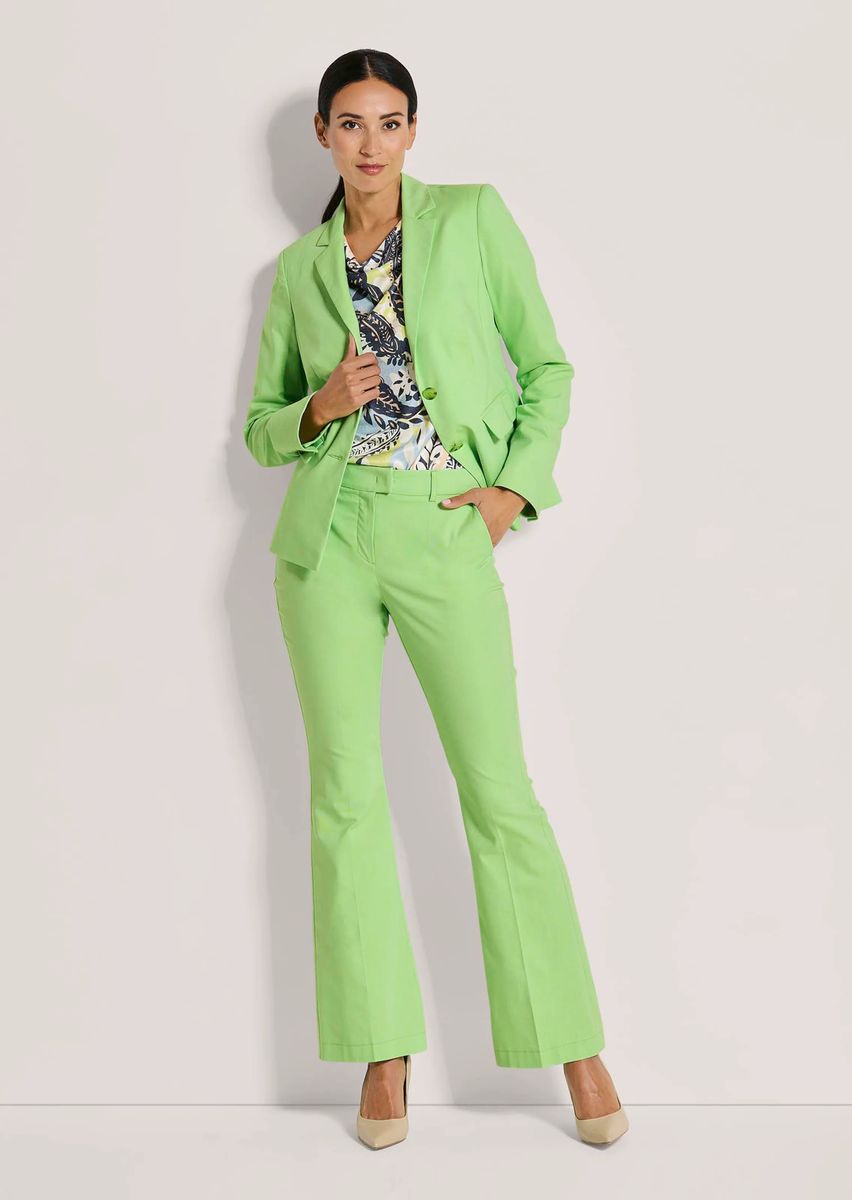 Einreihiger Blazer in Struktur-Qualität