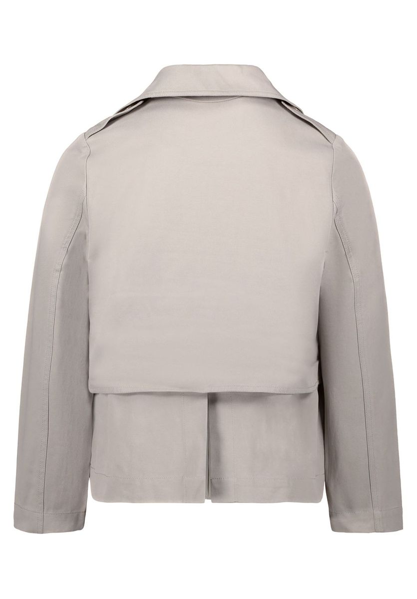 Kurzer Trenchcoat Leichte Beige