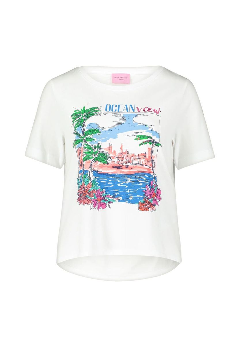 T-Shirt mit Grafikprint aus Baumwolle