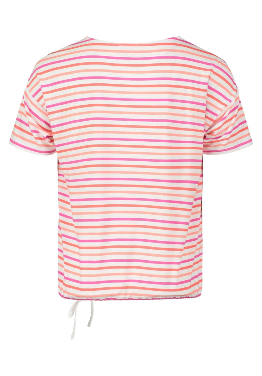 BETTY BARCLAY T-Shirt, Tunnelzug, für Damen, rot|weiß, 38