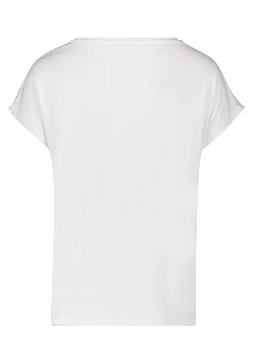 BETTY BARCLAY T-Shirt, Rundhals, für Damen, weiß|blau|rosa, 36