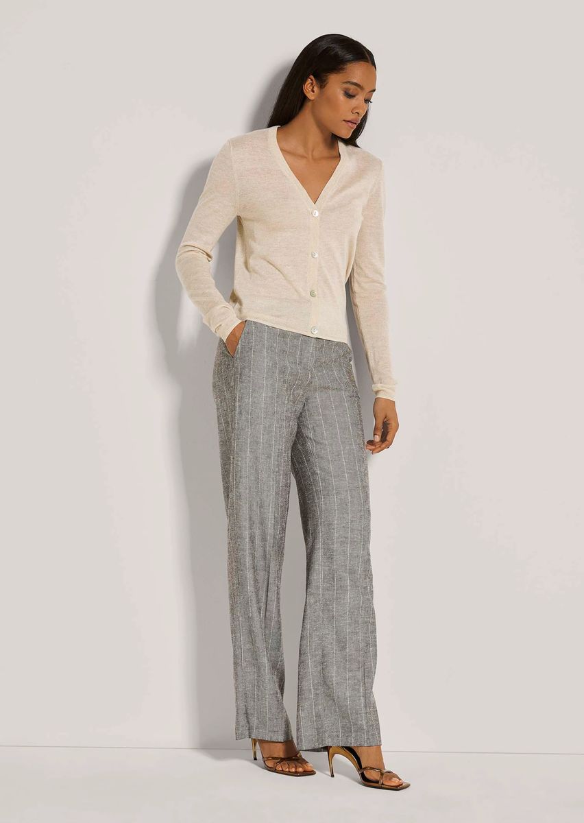 Eleganter Cardigan mit Glanz-Effekt