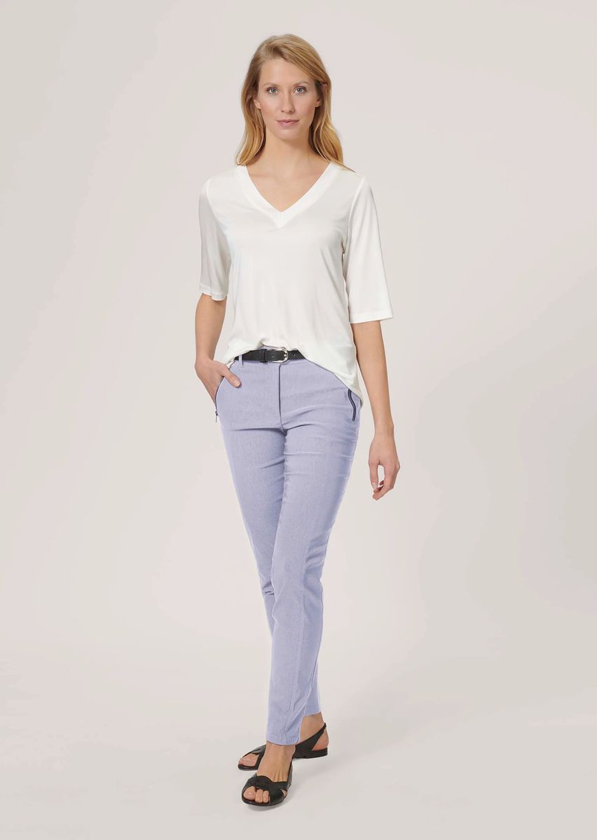 Skinny-Hose mit Reißverschlusstaschen