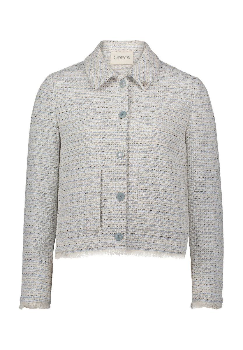 Tweedjacke mit aufgesetzten Taschen