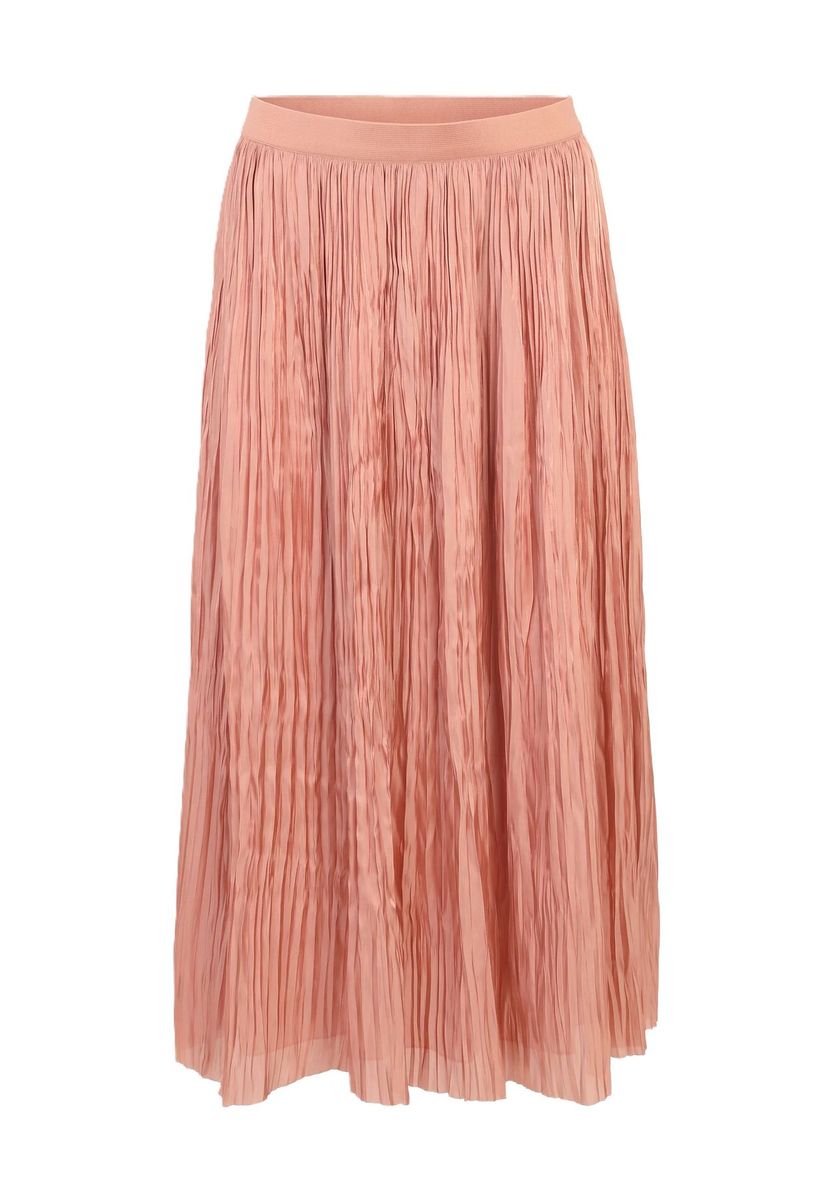 Eleganter Plissee-Midi-Rock