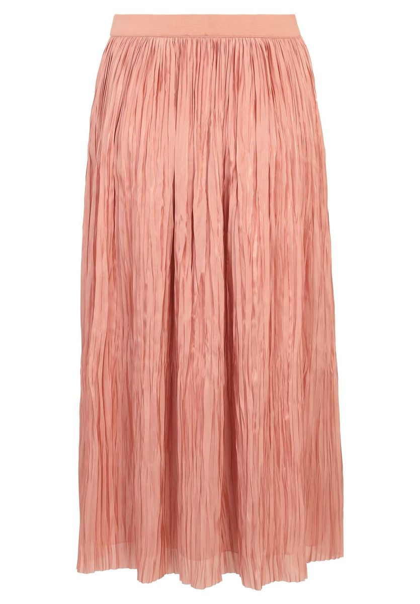Eleganter Plissee-Midi-Rock