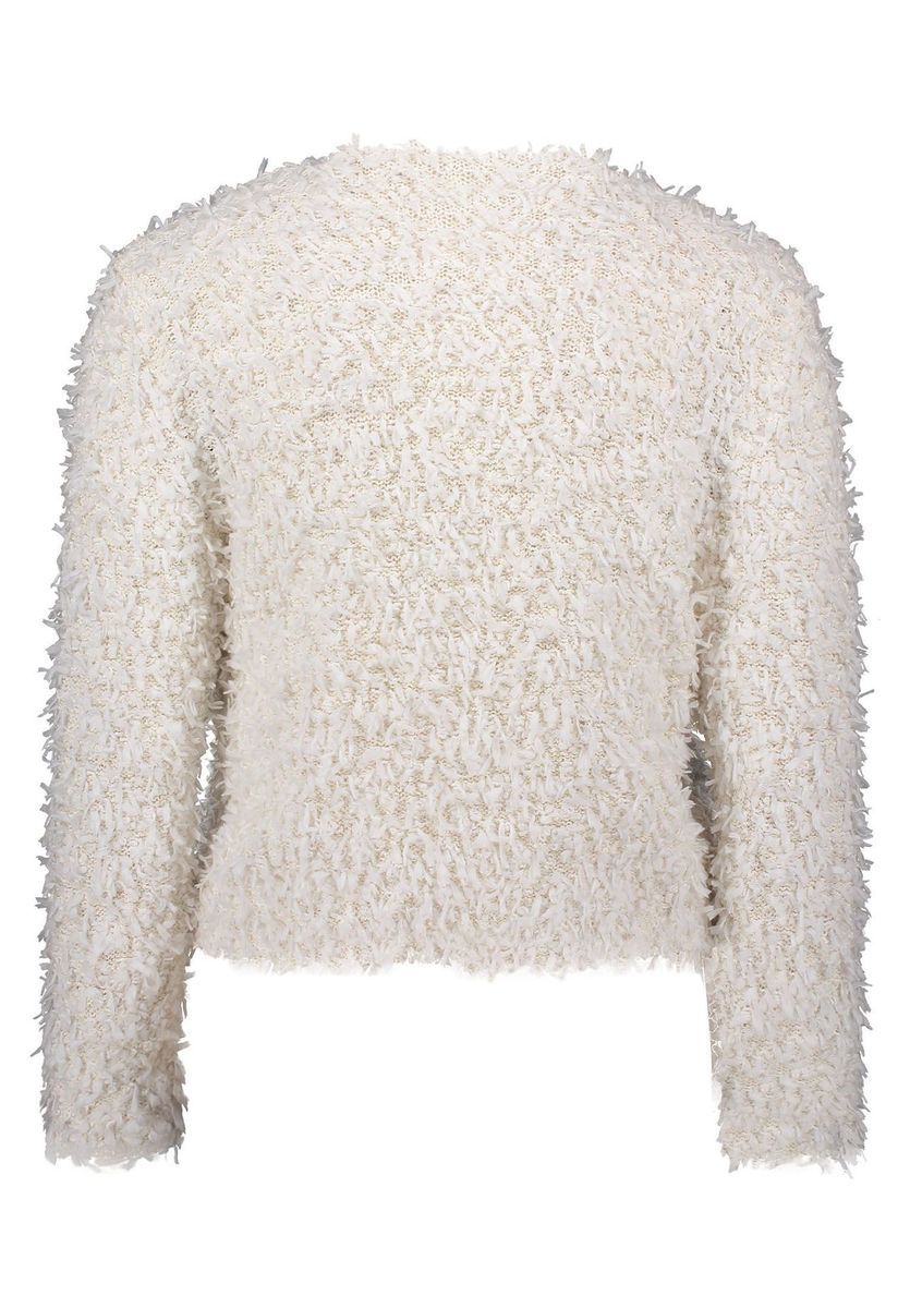 Strukturierter offener Cardigan