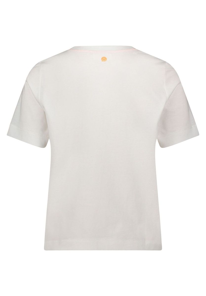Grafik T-Shirt mit Strassdetails