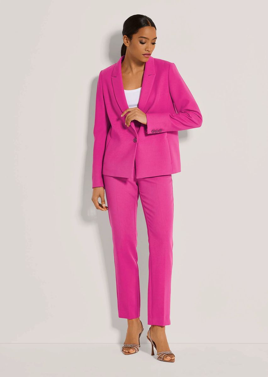 Taillierter Blazer mit Bindeband