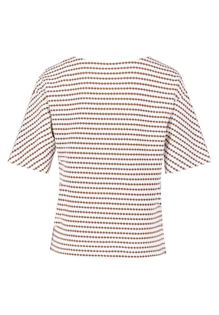 Locker geschnittenes Kurzarm-T-Shirt