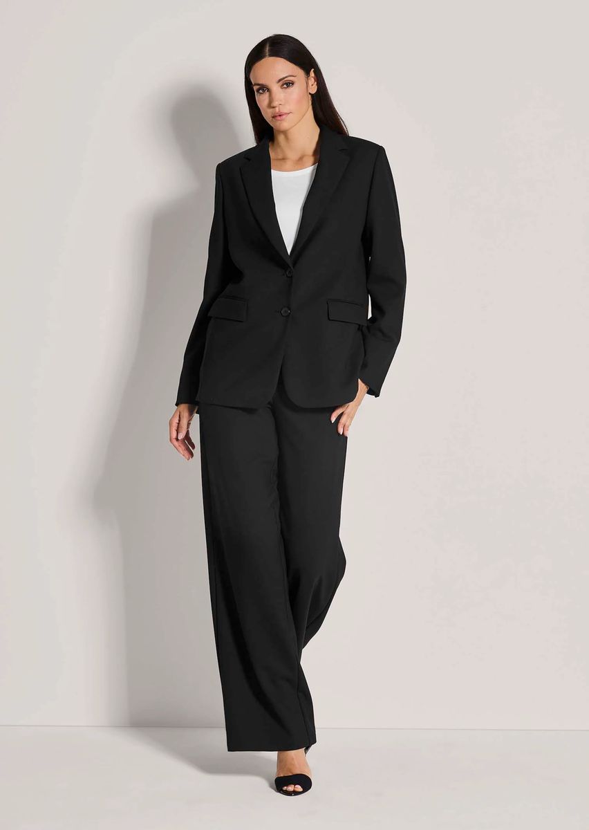 Taillierter Einreiher-Blazer mit Stretchanteil