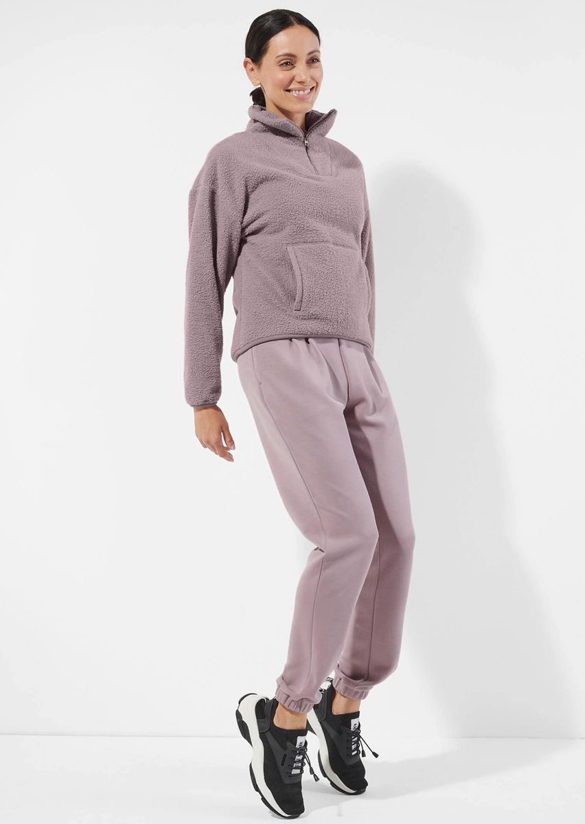 Teddy-Fleece-Troyer-Pullover