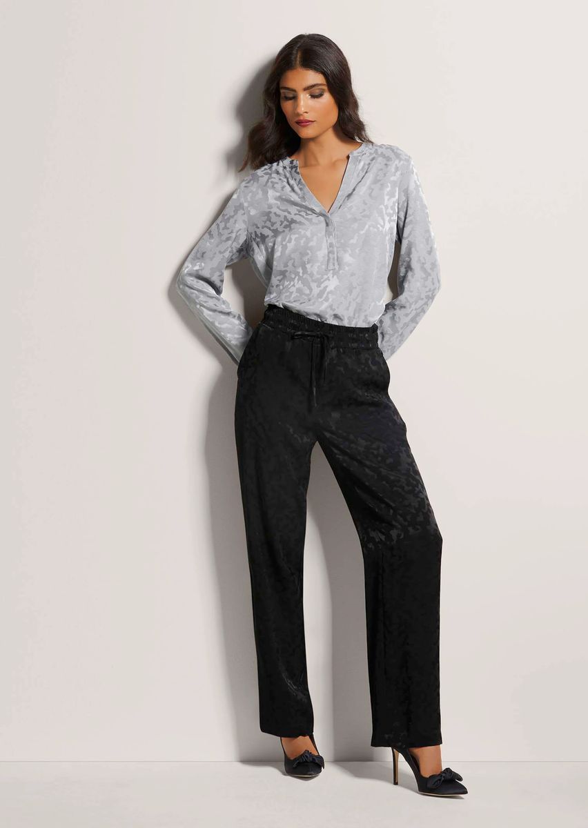 Jacquard-Schlupfhose mit Tunnelzug