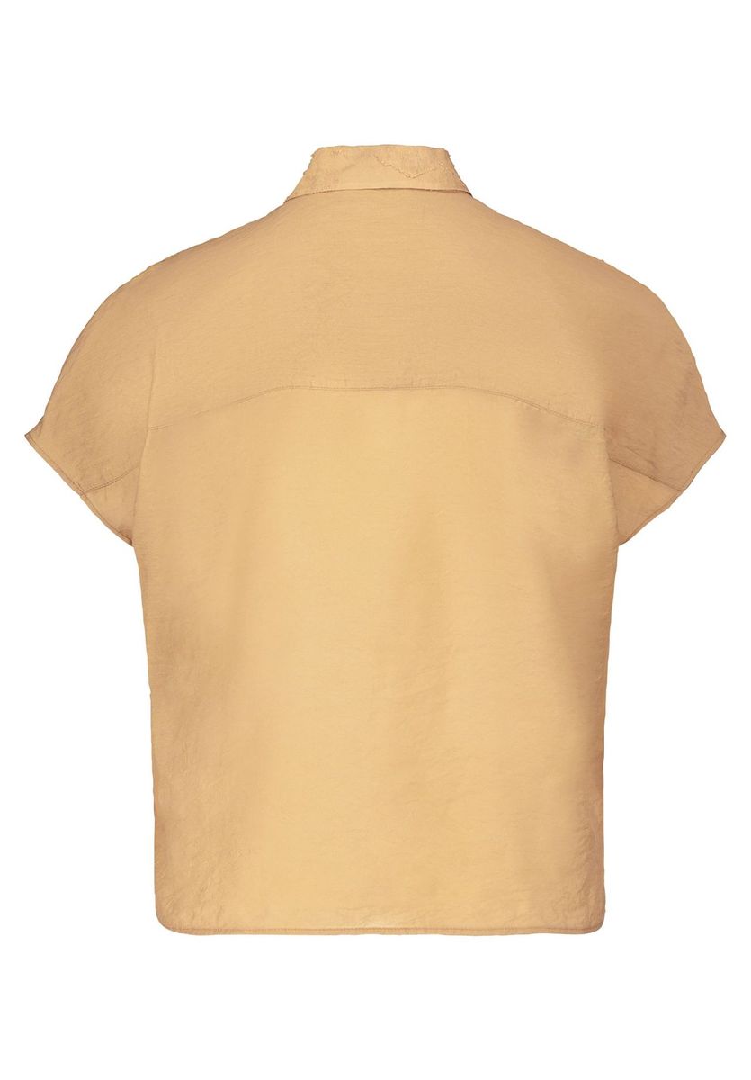 Kurzarm Bluse mit Blumenmuster