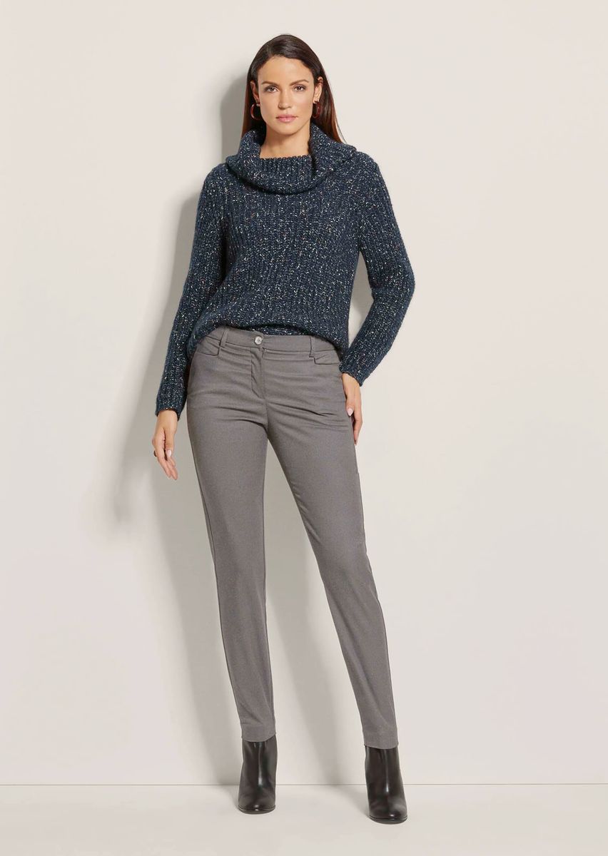 Klassische Schlanke Stretchhose