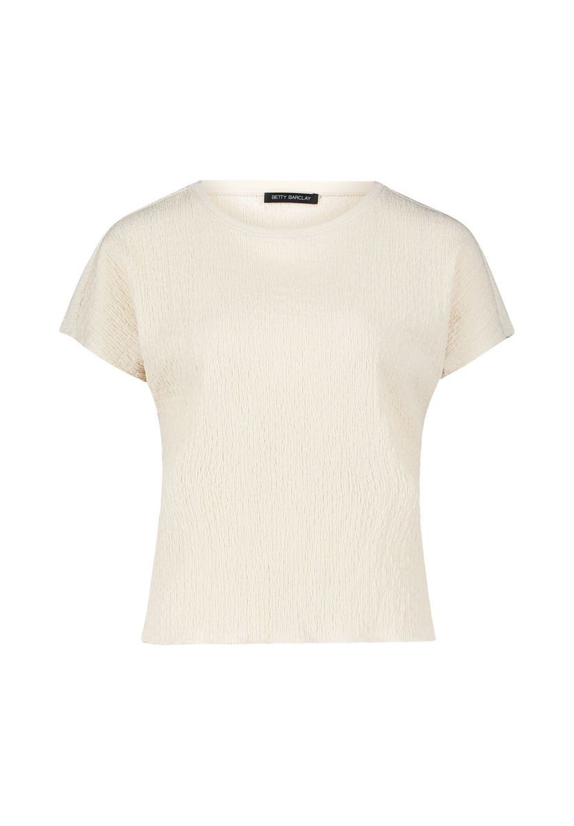 Strukturiertes, locker geschnittenes T-Shirt