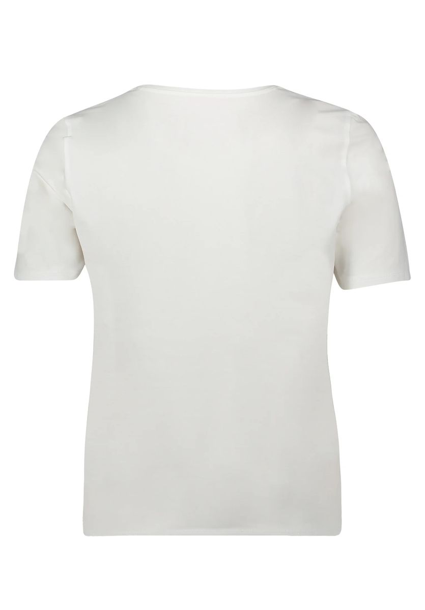 Baumwoll-T-Shirt mit grafischem Leopardenmuster