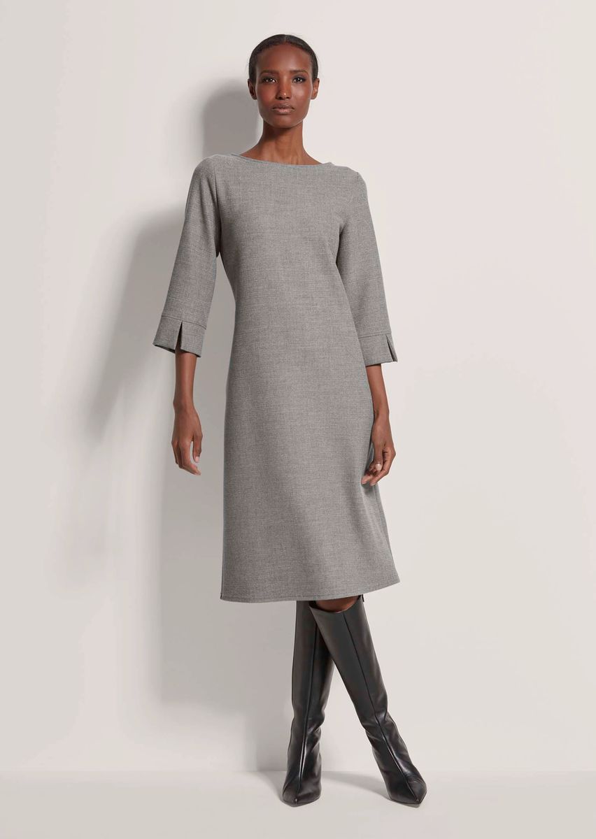 Minimalistisches Stretchkleid mit Taschen