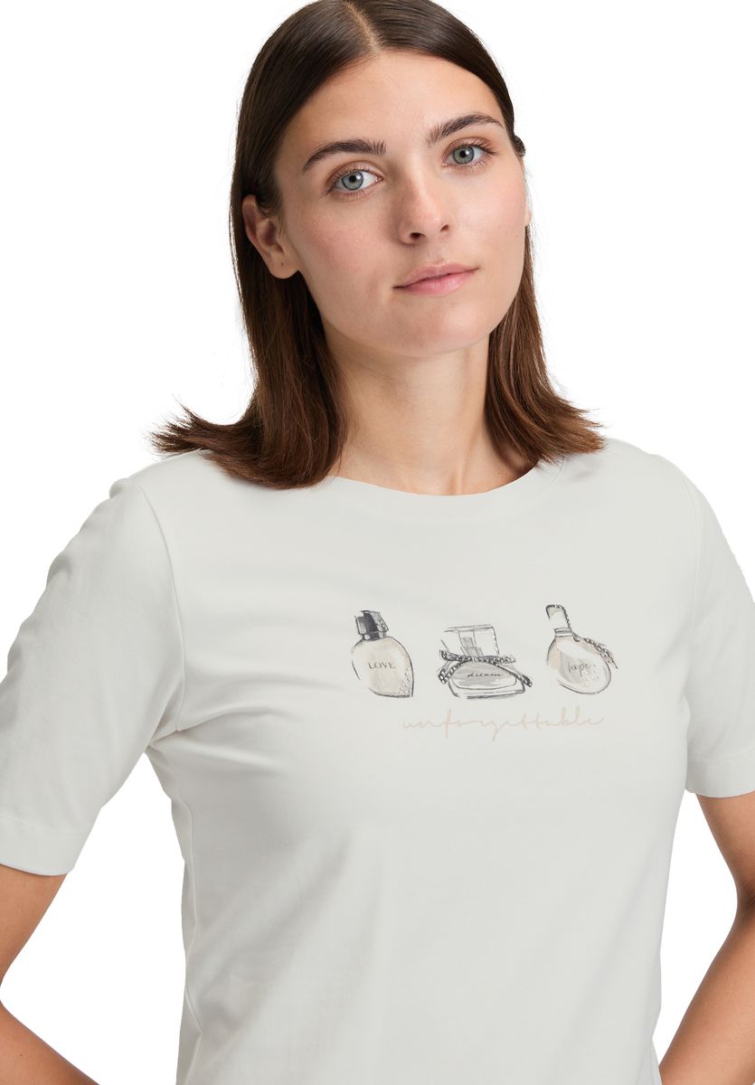 Lässiges T-Shirt mit Grafikprint