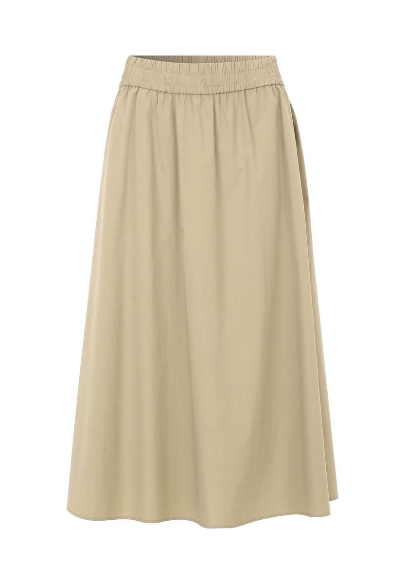 Fließender A-Linien-Midi-Rock