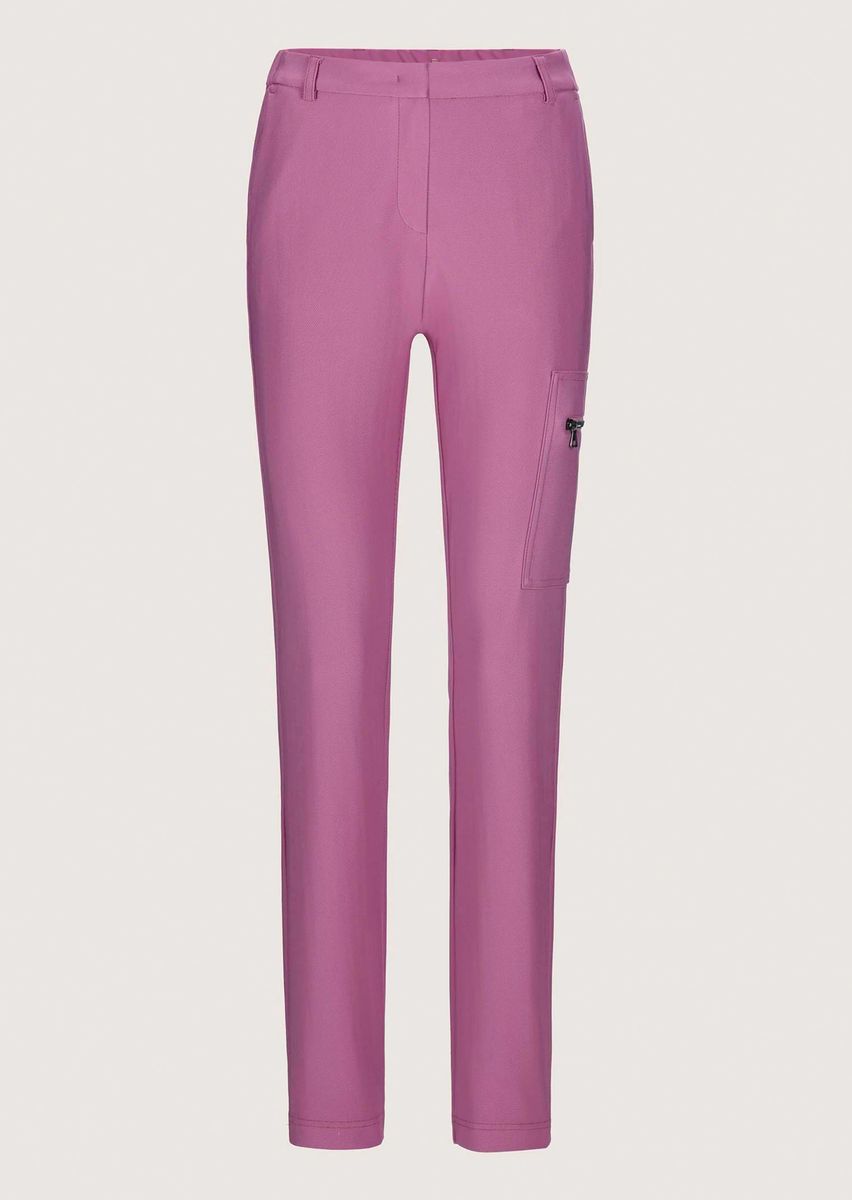 Elegante Slim-Fit Cargo-Hose