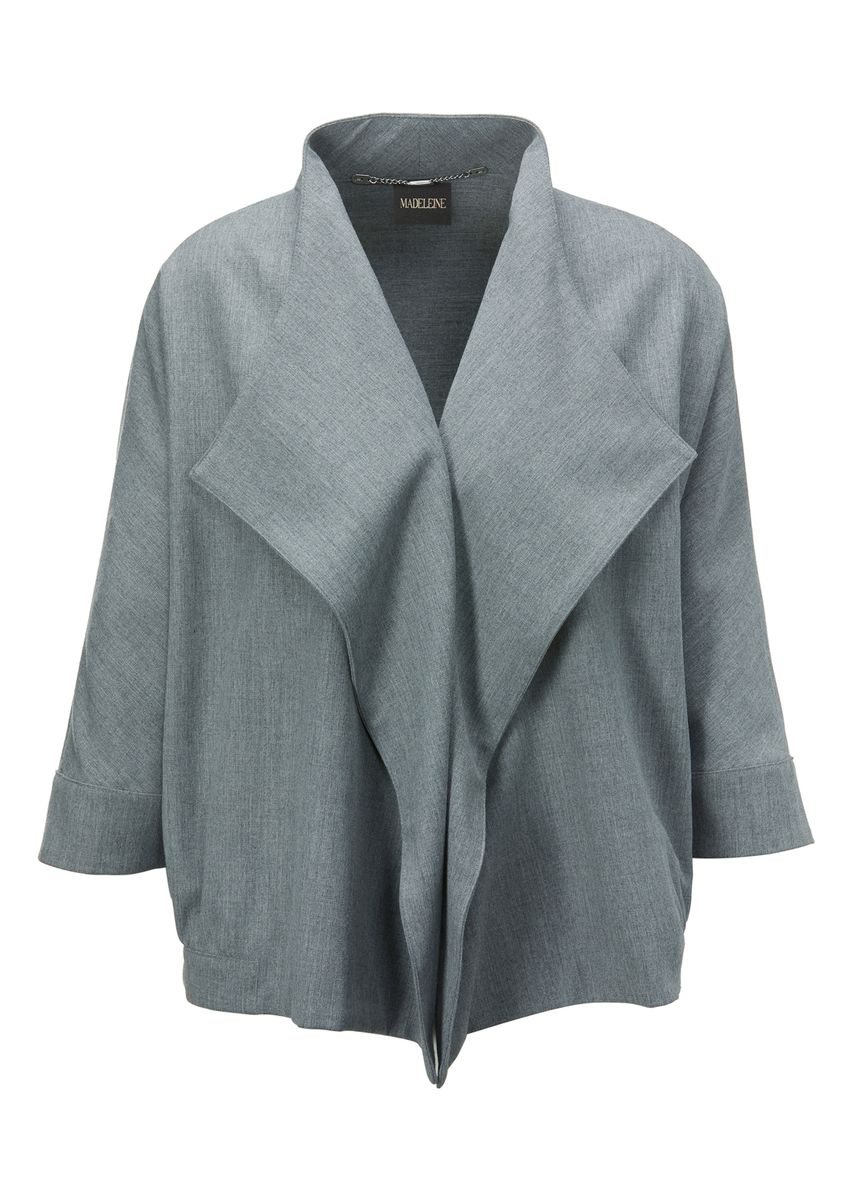 Oversize-Blazer mit Fledermausärmeln