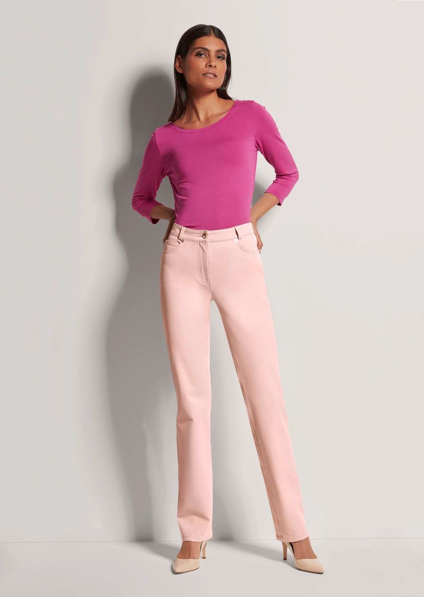 Gerade geschnittene Five-Pocket-Jeans