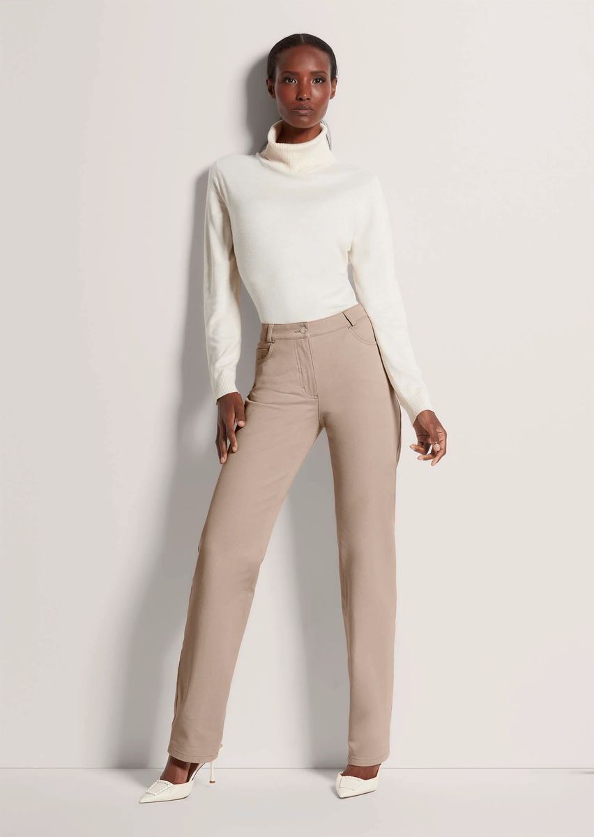 Slim Fit Jeans mit geradem Bein