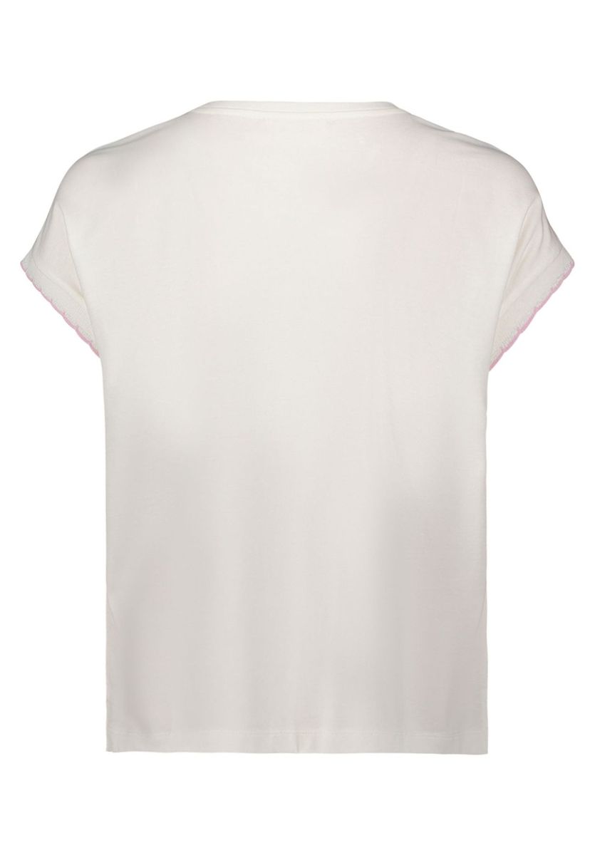 Baumwoll-T-Shirt mit Grafikdruck und lässiger Passform