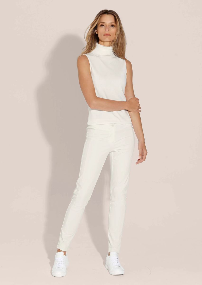 Schlanke Elegante Stretch-Hose
