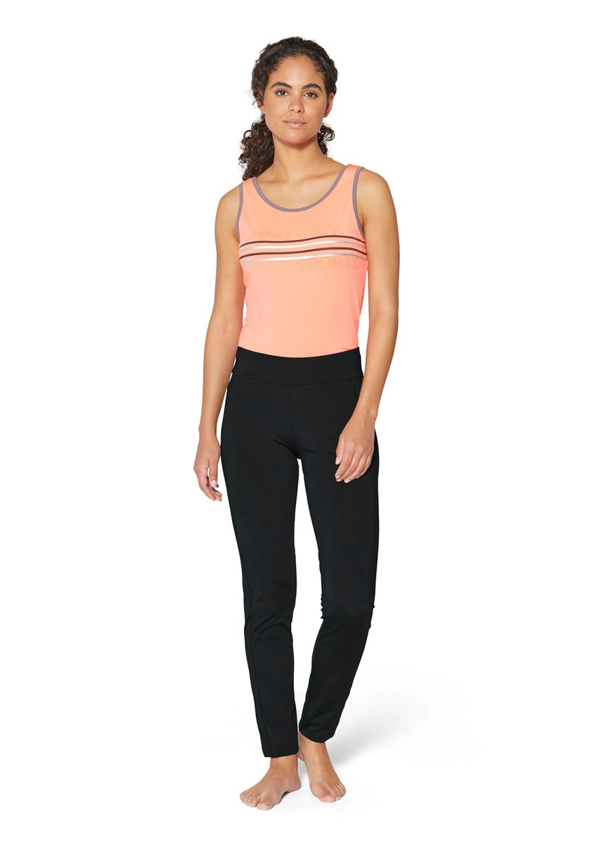 Highwaist-Sportleggings mit breitem Bund