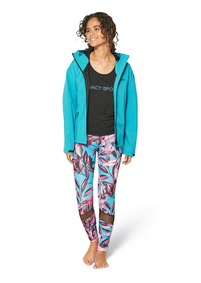 Funktionale Outdoor-Übergangsjacke mit Kapuze