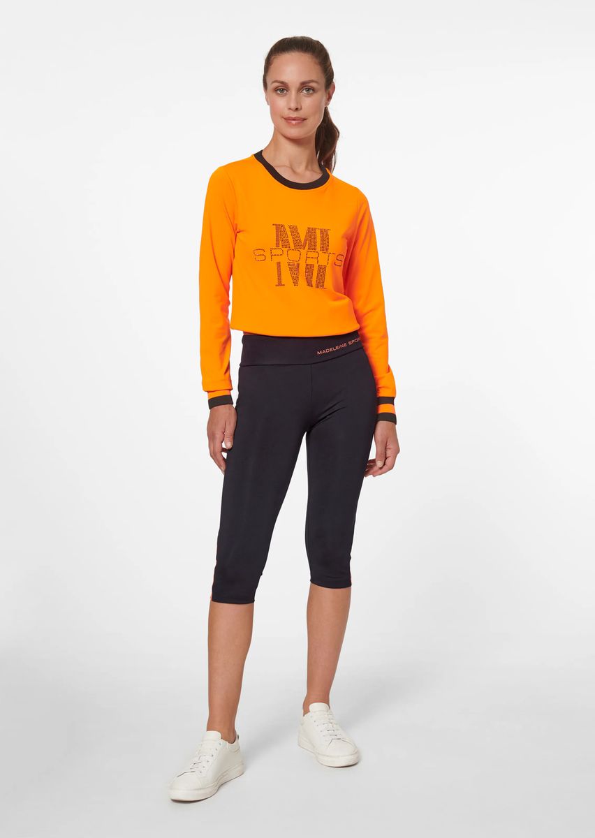 Hochgeschnittene verkürzte Performance-Tights