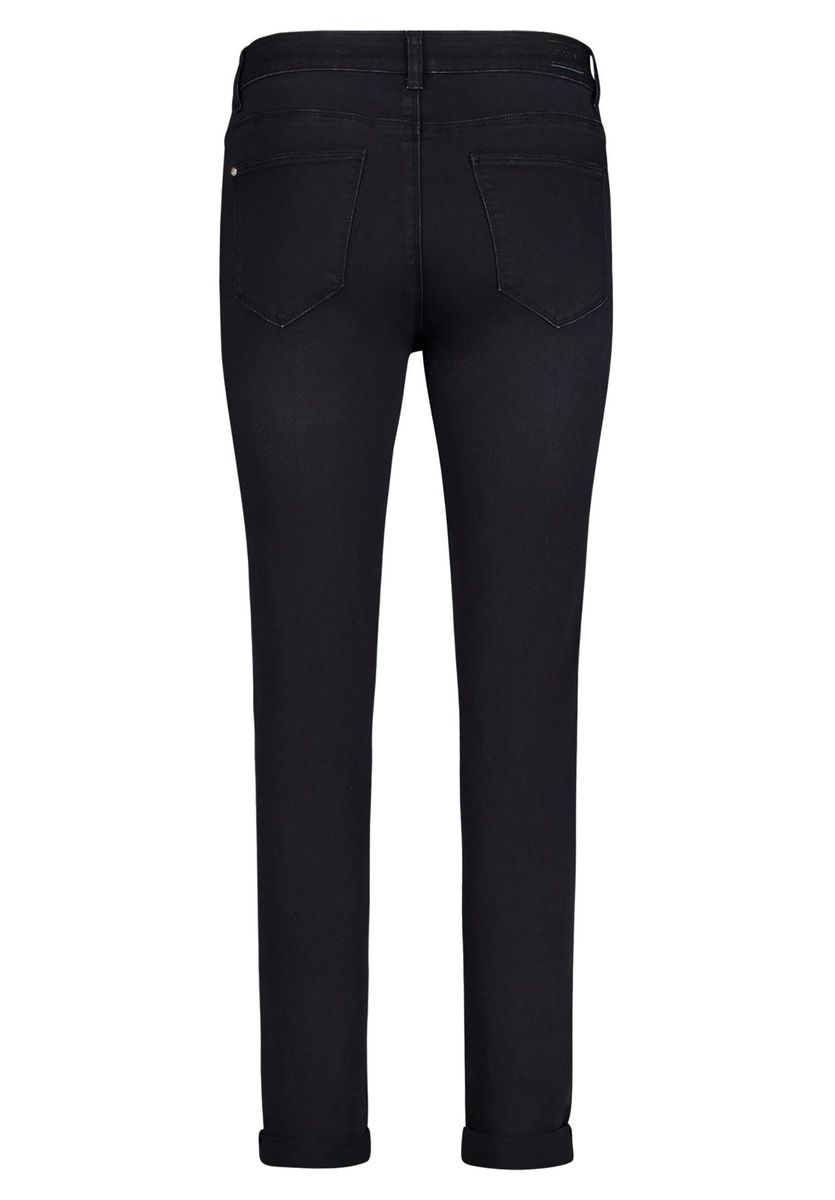 Schlanke schwarze Jeans