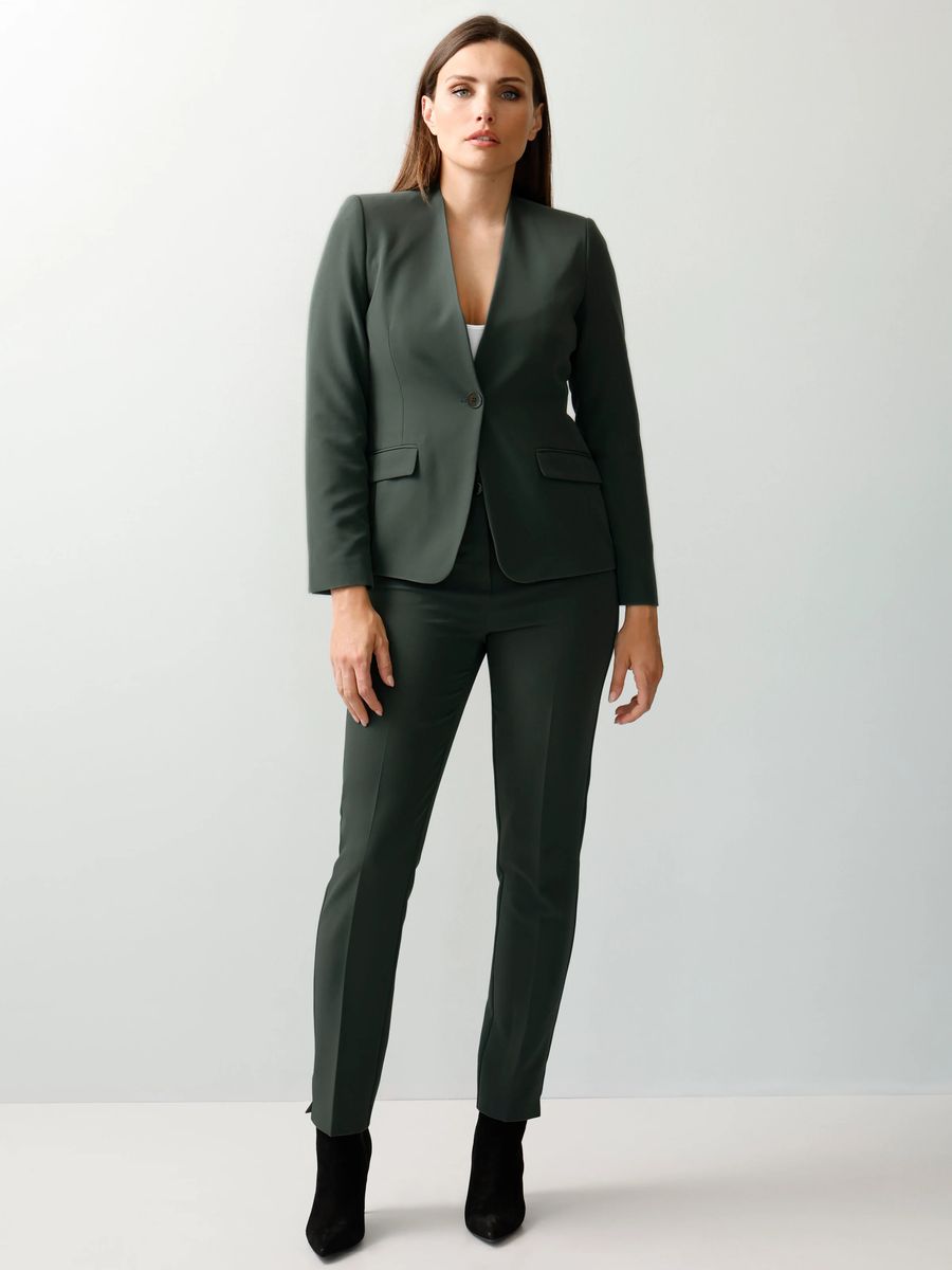 Eleganter Taillierter Blazer mit Kelchkragen
