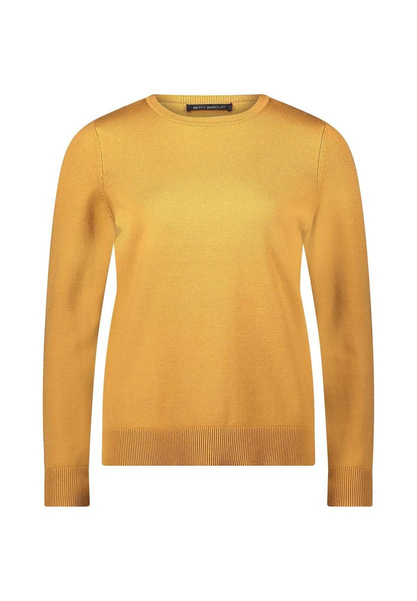 Basic Strickpullover mit Rundhalsausschnitt