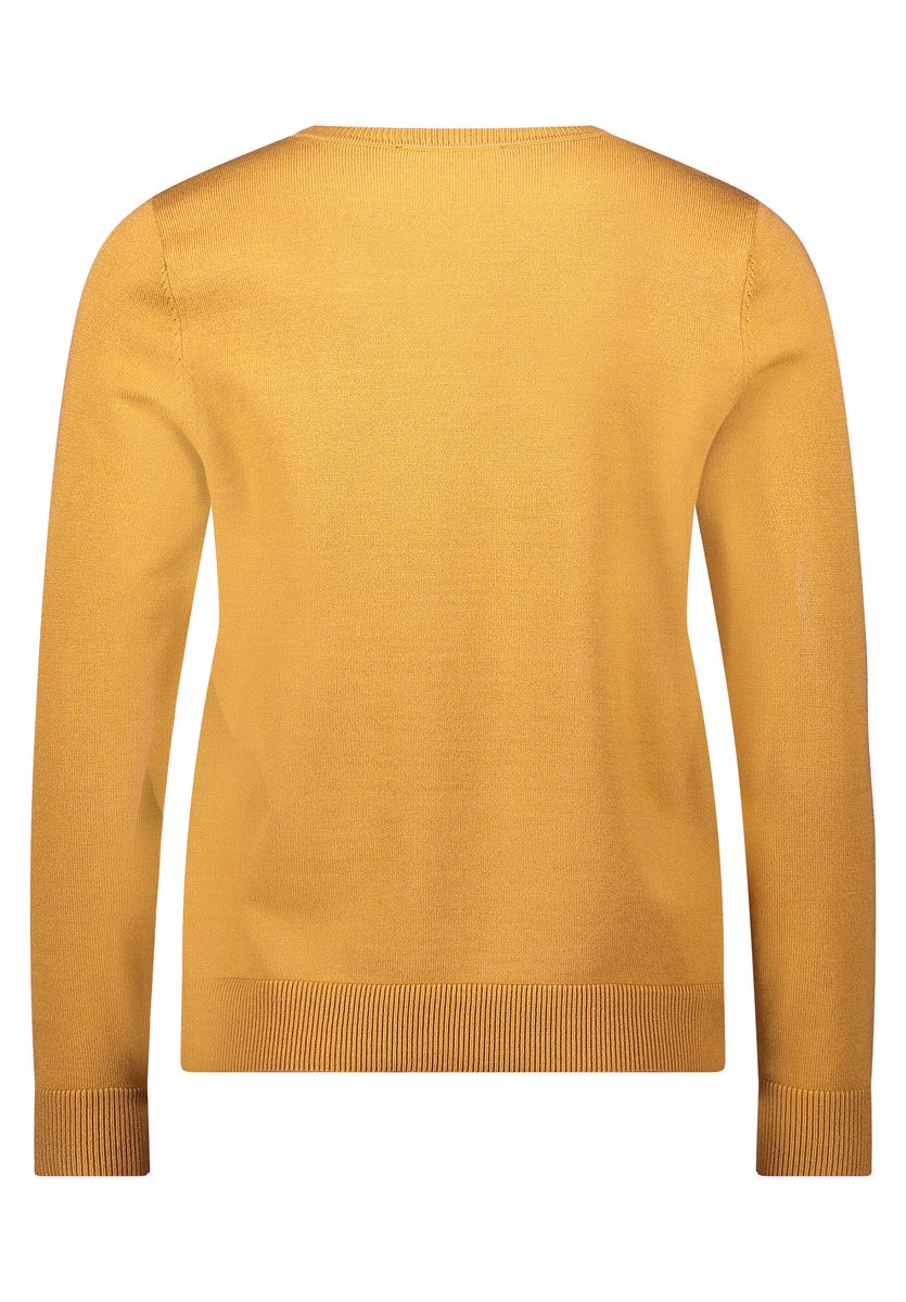 Klassischer Strickpullover mit Rundhalsausschnitt