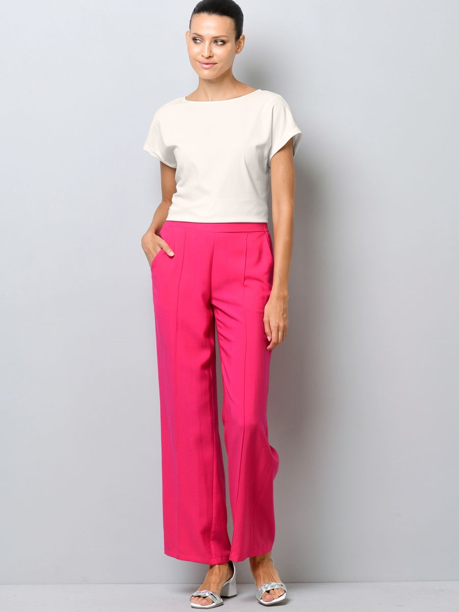 Elegante Weit geschnittene Statement-Hose