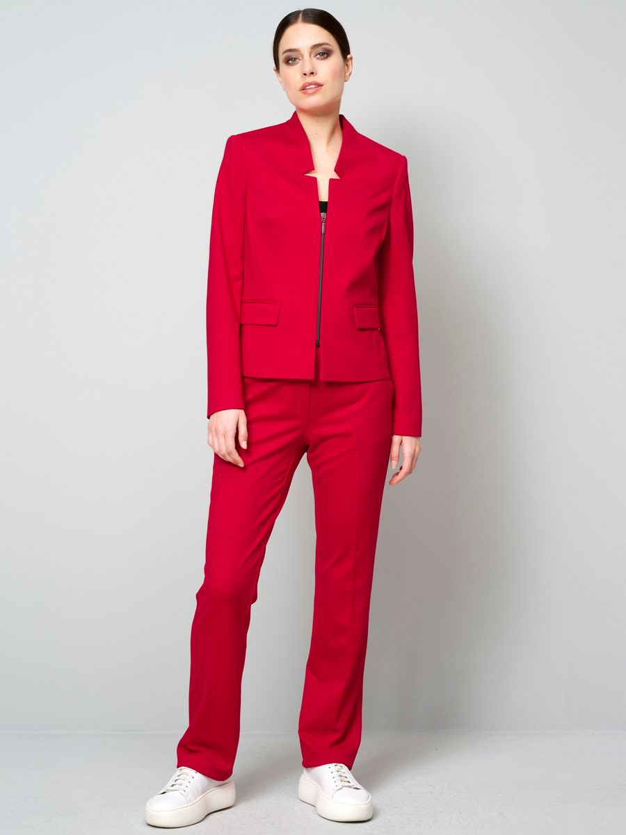 Eleganter Kurzblazer mit Kelchkragen