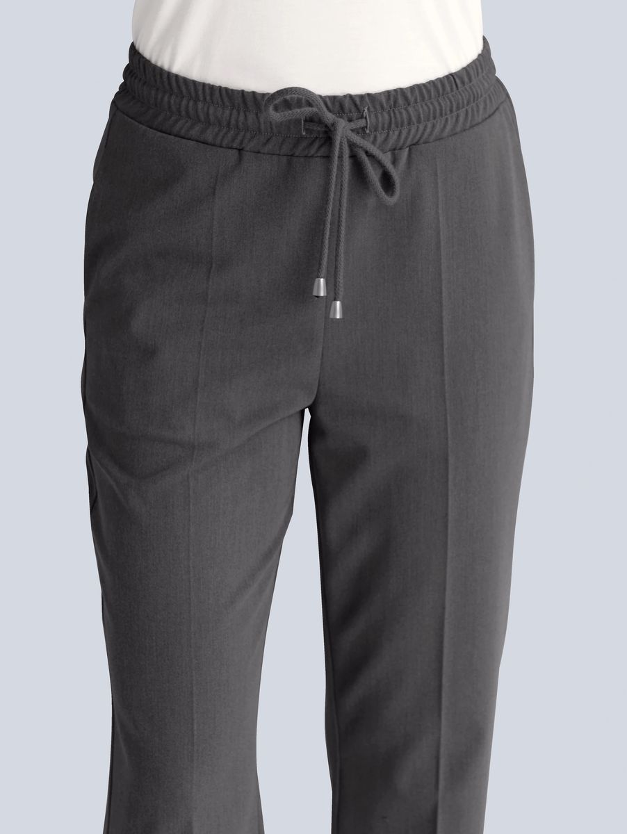 Bootcut-Hose mit Kordelzug